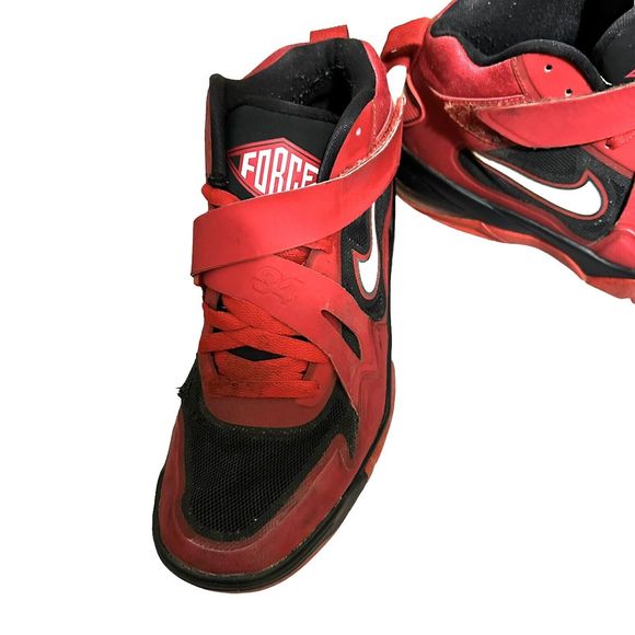 NIKE Air Force Max C 2 Hyperfuse 616761-600 University Red Men 8 Sneaker Shoe main image 7